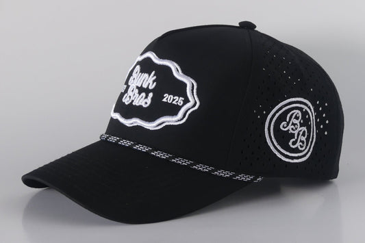 BunkBros 5 Pannel Rope Golf Hat l Black