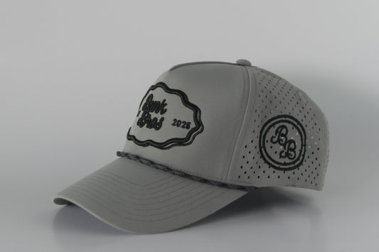 BunkBros 5 Pannel Rope Golf Hat l Gray