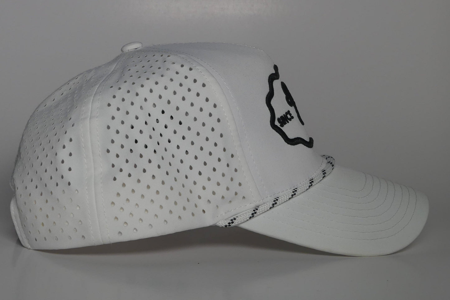 BunkBros 5 Pannel Rope Golf Hat l White